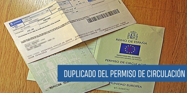 Duplicado del permiso de circulación por robo